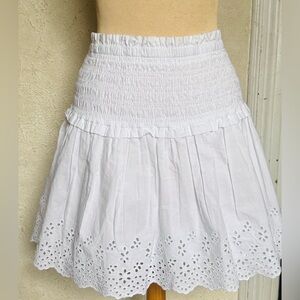Eyelet skirt midi Gap size XL